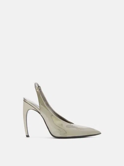 Attico Slingback ''viper'' Dark Grey