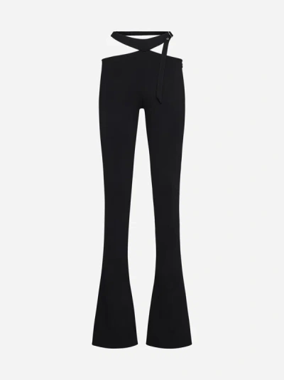 Attico Black Slim Trousers