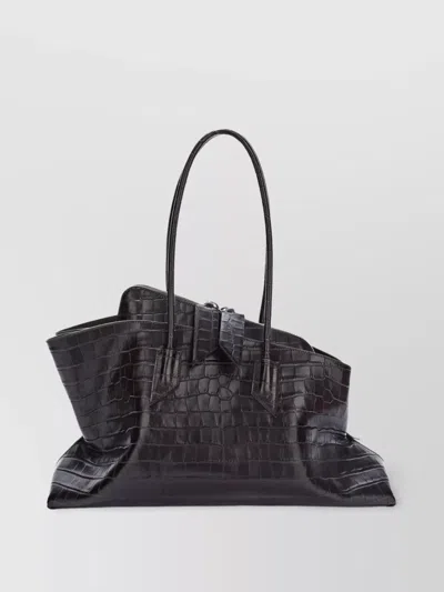 ATTICO WALK TOP HANDLE CALFSKIN SHOULDER BAG