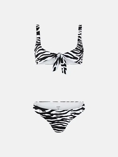 ATTICO BIKINI WHITE E BLACK