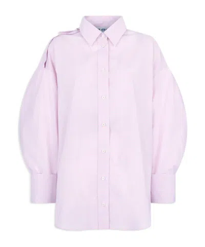 Attico White And Pink Shirt