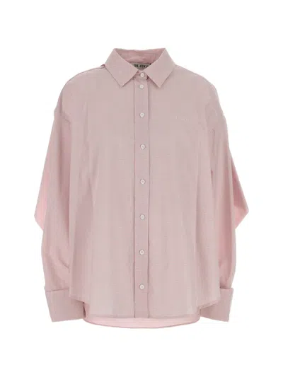 Attico White And Pink Shirt