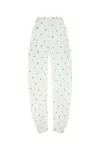 Attico ''rey'' Black And White Long Pants In 020