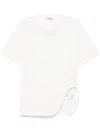 Attico Short-sleeved T-shirt In White