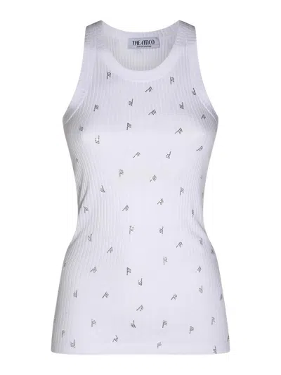 ATTICO WHITE COTTON TOP