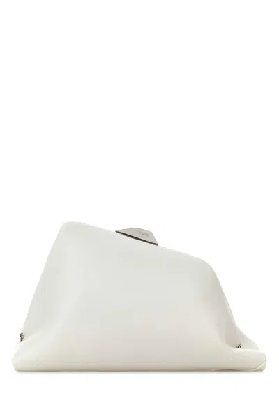 Attico Women White Day Off Clutch, Onesize Luxury Clutches For Women Darveys