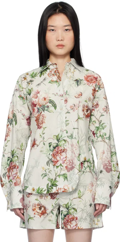 ATTICO WHITE ELIZA SHIRT