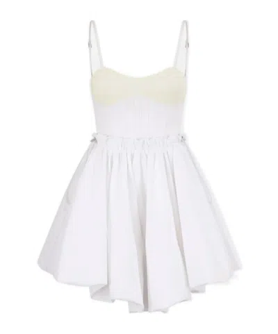 Attico White Mini Dress