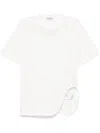 Attico Short-sleeved T-shirt In White