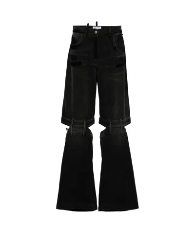 ATTICO THE ATTICO LUNGHI CUT-OUT JEANS