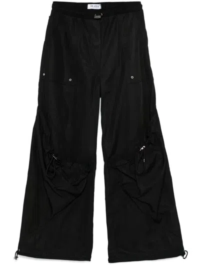 ATTICO WIDE-LEG PANTS WITH POCKETS