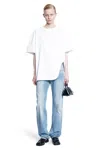 Attico Extra Long Denim Jeans For Tall Individuals In Blue