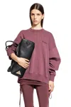 Attico Sweatshirt American Fleece Mauve Fade 863 In Purple