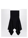 Attico Asymmetric Midi Skirt