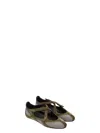Attico Floor 01 Mesh And Suede Ballerinas Flat