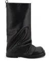 Attico Robin Combat Boots In Black