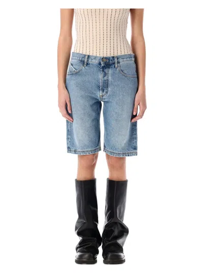 ATTICO WOMEN'S BOYFRIEND SHORT DENIM PANTS