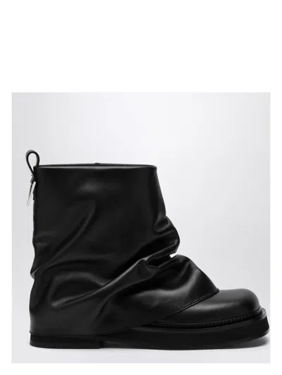 ATTICO WOMEN'S COMBAT MINI ROBIN LEATHER BOOT