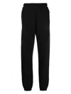 Attico The  Cotton Sweatpants In Black