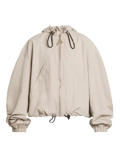 Attico Women's Crispy Bomber Jacket In Neutral