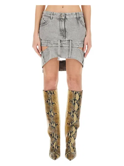 ATTICO WOMEN'S DENIM SKIRT