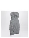 Shop Attico Women's Draped Viscose Mini Dress