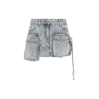 ATTICO WOMEN'S FAY CARGO MINI SKIRT