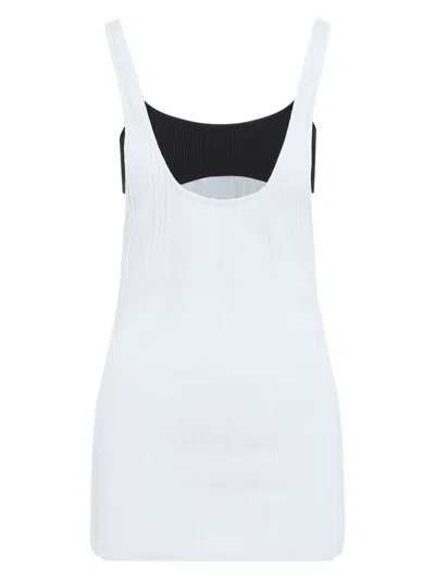 ATTICO WOMEN'S FLAT RIBBED JERSEY TANK TOP