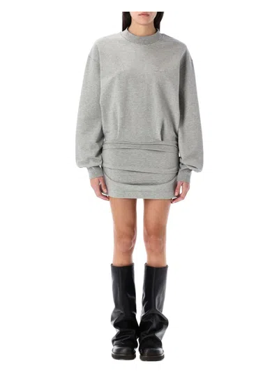 ATTICO WOMEN'S FLEECE MINI DRESS