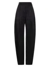 Attico Wide-leg Tailored Pants In Black
