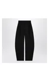 Attico Women's Gary Wide Trousers In Black