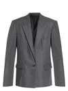 Attico Single-button Wool-blend Blazer