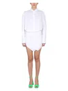 Attico Hatty Dress In White