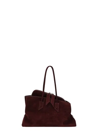 Attico Women's La Passeggiata Medium Light Chocolate Bag