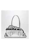 Attico Women's La Passeggiata Small Silver Bag In Metal