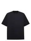 Attico T-shirt Black In Black