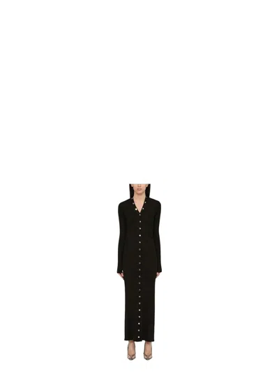 ATTICO WOMEN'S LONG KNITTED CARDIGAN