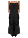 Attico Elegant Long Pants For Women In Black