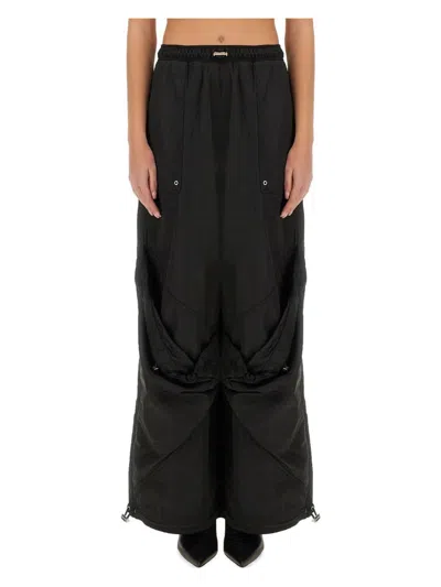 ATTICO WOMEN'S LONG PANTS BLACK | SIZE 40 | 250WCP00255