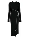 Shop Attico Women's Midi Dress With Zip