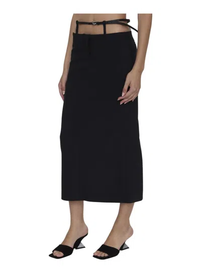 ATTICO WOMEN'S MIDI SKIRT