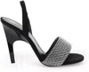 Attico Rem 105mm Crystal-embellished Sandals In Mixed Colours