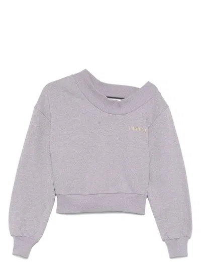 ATTICO WOMEN'S ROUND NECK SWEATSHIRT