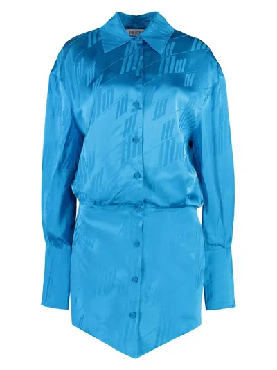 ATTICO WOMEN'S SILVYE VISCOSE SHIRTDRESS
