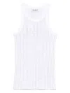 Shop Attico Women's Strass Embellished Tank Top In White