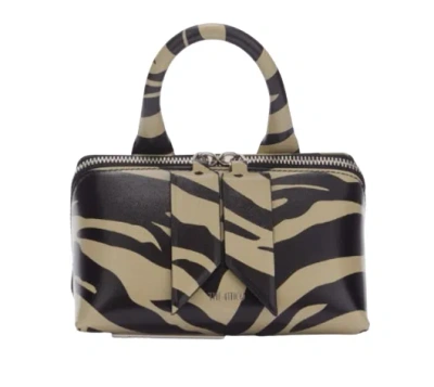 Attico Women's Stylish And Versatile Bags In Black,safari