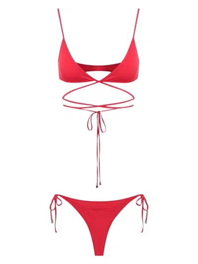 ATTICO WOMEN'S TWO-PIECE TRIANGLE BIKINI