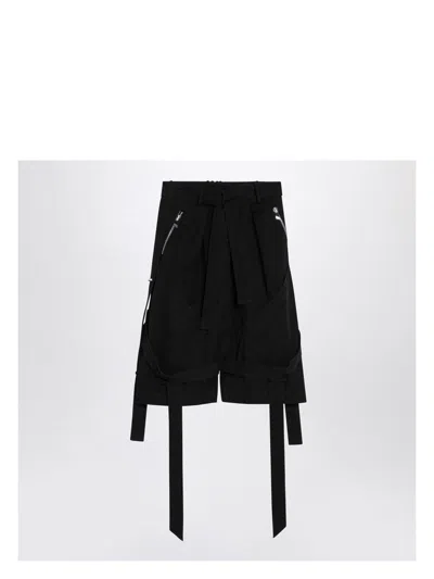 ATTICO WOMEN'S STRAP DETAILED SHORTS