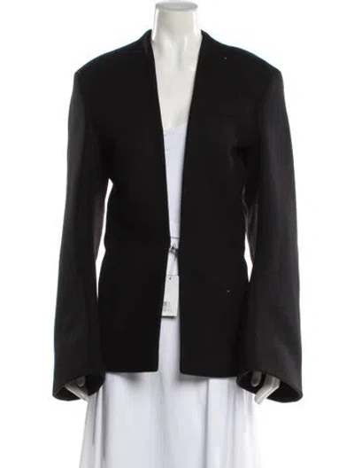 Pre-owned Attico Wool Blazer W/ Tags In Black