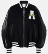 Attico Bomber Black In Black